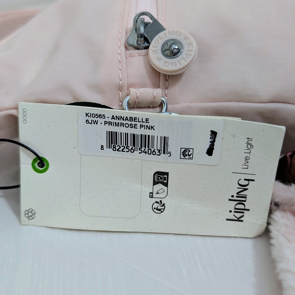 Kipling Light Pink Crossbody Bag - K10565 - Picture 11 of 11